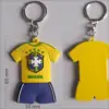 2019 promotion gift custom 2D/3D shape pvc rubber keychain