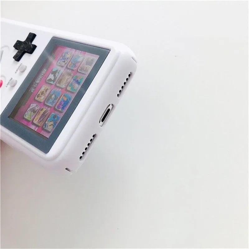 handheld 36 classic old games retro game phone gaming case for iphone xs max