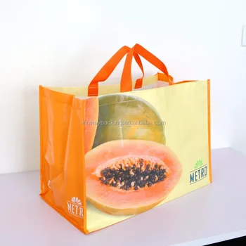 fruit reusable shopping bags