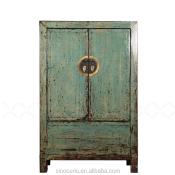 Antique Reclaimed Wood Chinese Style Wardrobe Cloth Cabinet Antique Reclaimed Wood Chinese Style Wardrobe Cloth Cabinet