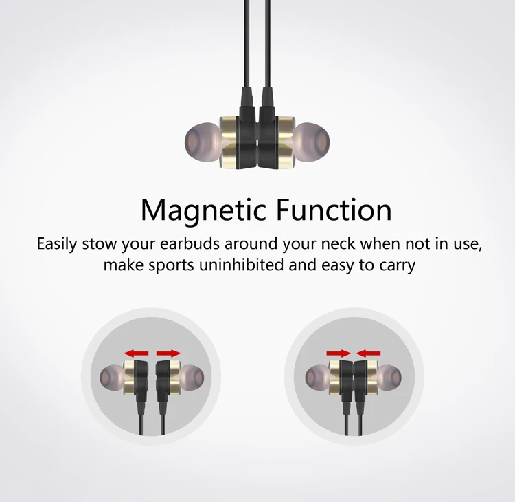 Stereo Wireless Remote Control Earbuds Earphone