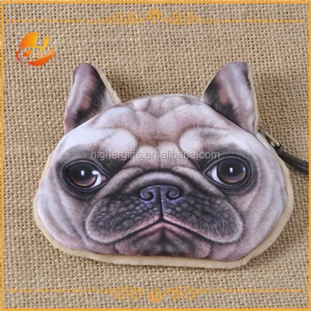 pug coin purse