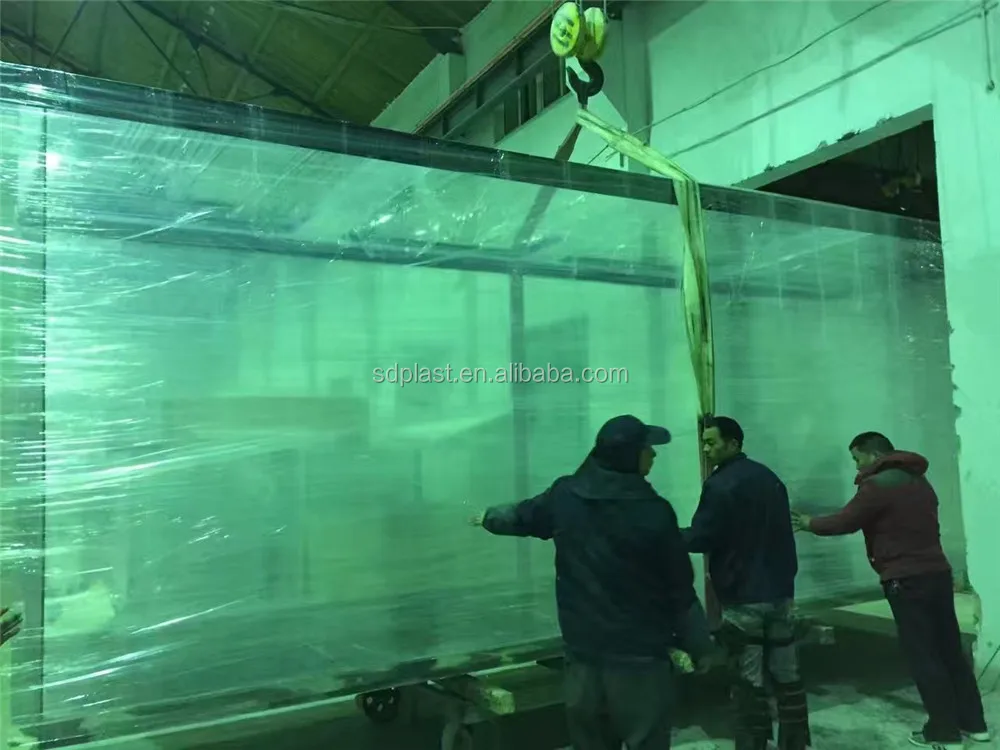 Custom Large Acrylic Aquarium Sheet For Viewing Windows Buy Acrylic