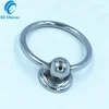 China Wholesales Alloy Zinc Chrome Plated Furniture Hardware Drop Chair Ring Pull Handle