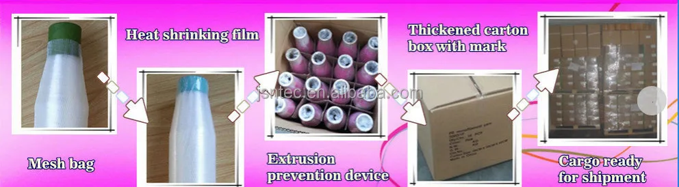 100% berkualiti tinggi HDPE 0.10MM Monofilament Benang