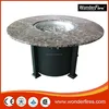 Outdoor fire pit table/patio heater/SUS drop in pan/fireglass/NG conversion kit/cover