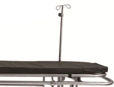 Stainless steel clinic stretcher for sale cheap patient stretcher trolley cart