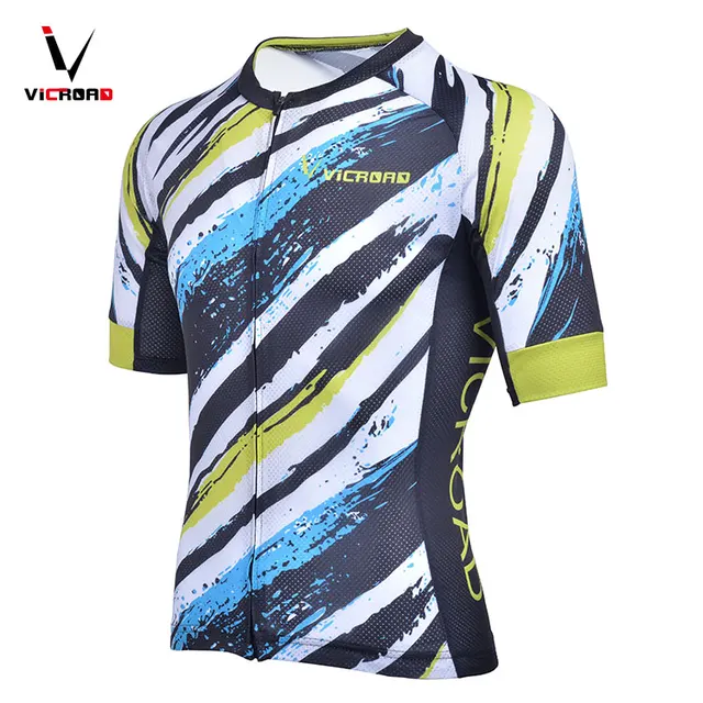 High quality athletic bicycle cycling clothing wholesale short sleeve shirt men's cycling jersey