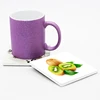 Decorative collected cookie shaped creative fashionable stamp coaster sublimation ceramic photo frame