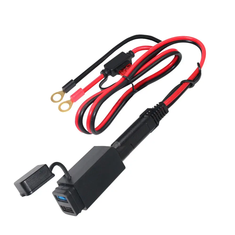 18AWG Hot Solar Battery SAE Plug Harness DIY Extension Line Connector 