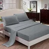 Single double queen king customized bed sheet