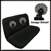 Aprise - Disco Afro Girl Rhinestone Transfer Seat Cover - Universal Car Truck SUV-