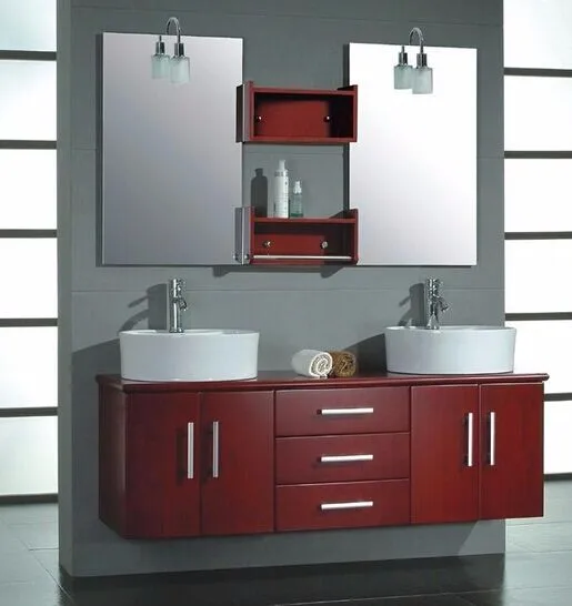 MDF bathroom mirror cabinet cheap bathroom vanity