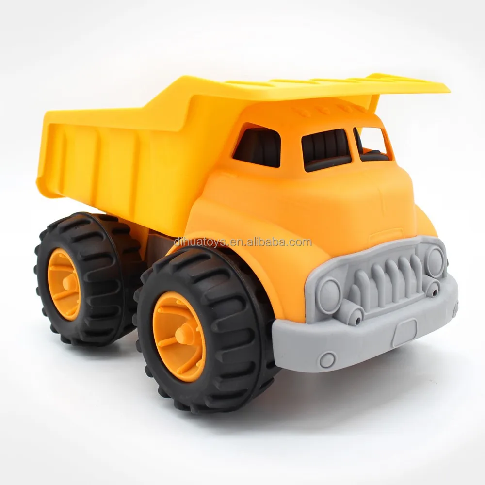 Hot Sales 12" Freewheeling Plastic Toy Dump Truck For Kids Indoor