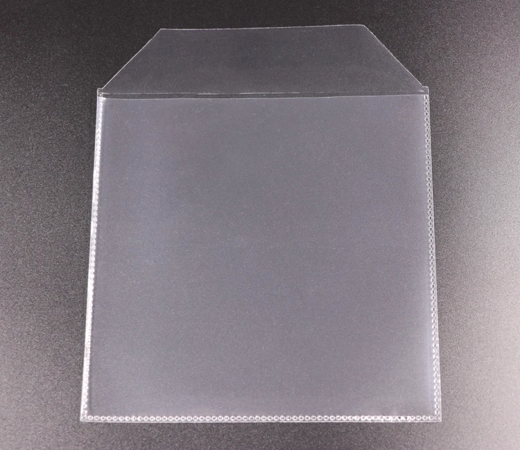 Plastic Pp Transparent Cd Dvd Sleeve With Flap Buy Transparent Cd
