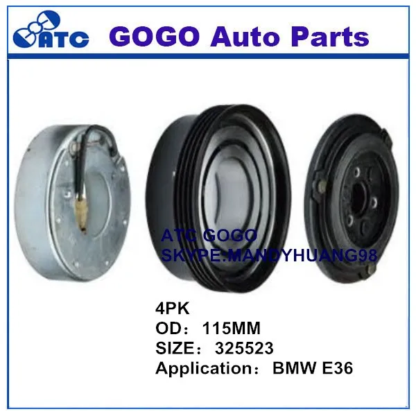 High Quality Air Conditioner Compressor Clutch For Bmw E39 E46 64526901206 Compressor