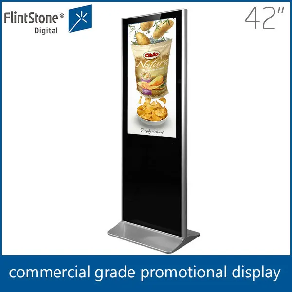 Flintstone 42 Inch Promotion Vertical Display Tv Floor Standing