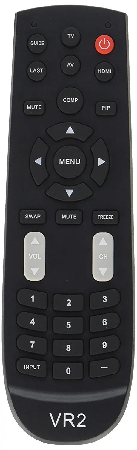 VINABTY New VR2 Replaced Remote fit for VIZIO TV VECO320L VECO320L1A VL260M VL320M VL370M VO320E VO370M VO420E VP322 VECO320LHDTV VP422HDTV10A VP322HDTV10A VP323HDTV10A VP422