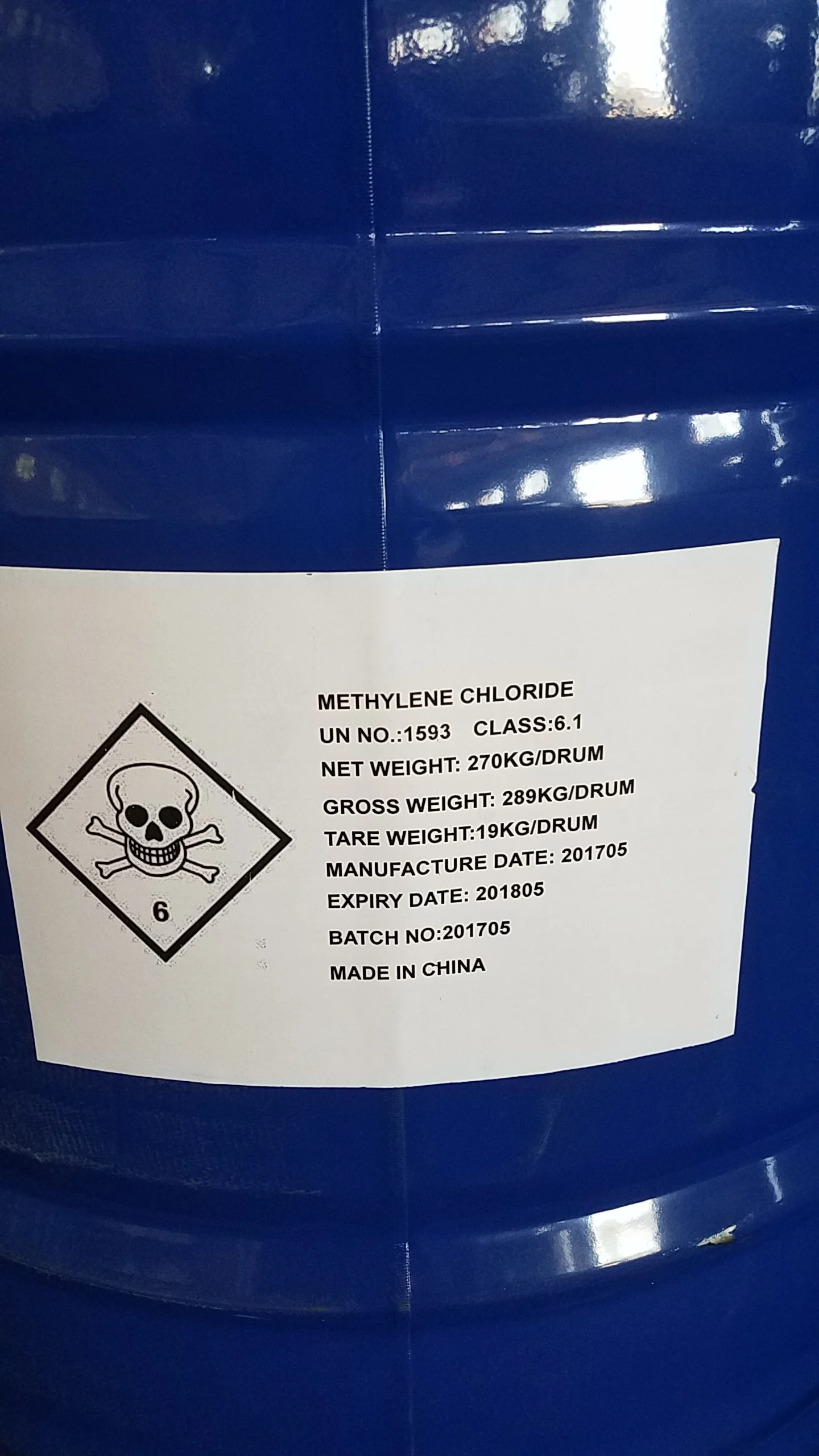 Paint Stripper Methylene Chloride / Dichloromethane Buy Methylene