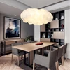 Modern simple fashion style indoor living room bedroom cloud droplight