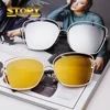 STORY STY-J1216C square hollow rims sun glasses frames low minimum order quantity