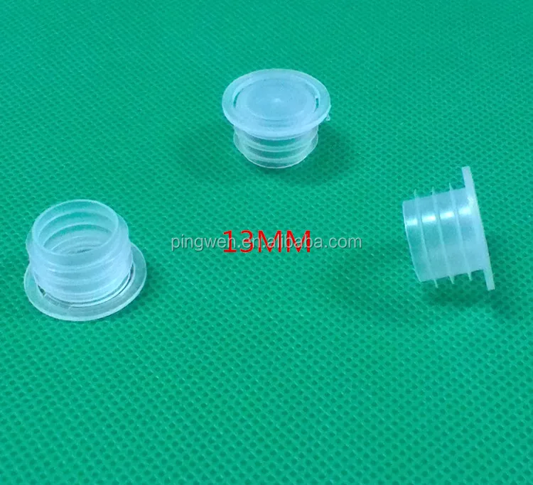 16mm Clear Pe Injection Inner Bottle Stoppers Buy Small Glass Bottle