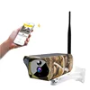 1080p waterproof low power outdoor security IP wireless battery powered wifi cctv solar camera