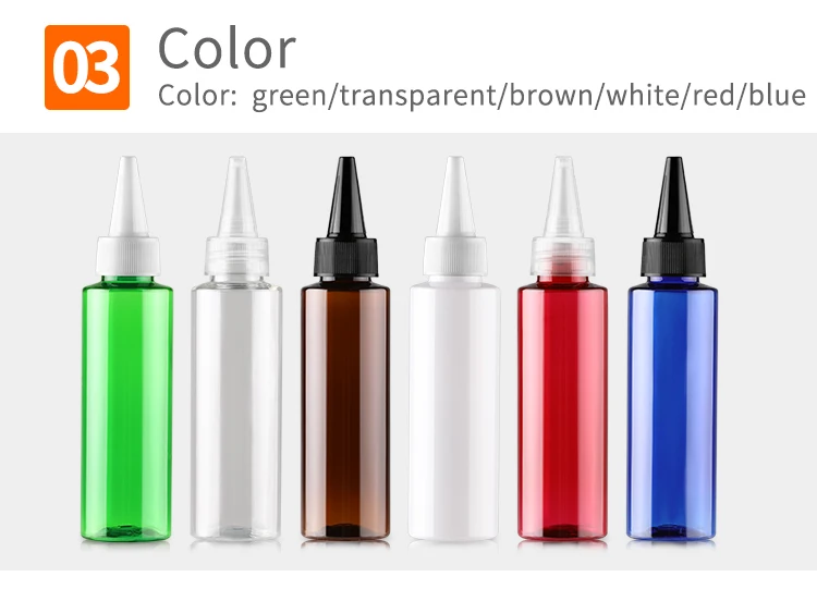 100ml Plastic Clear Lotion Squeeze Bottle With Sharp Cap Buy Small