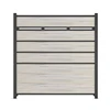 DIY Eco Friendly Aluminum New House Gate Wpc Fence