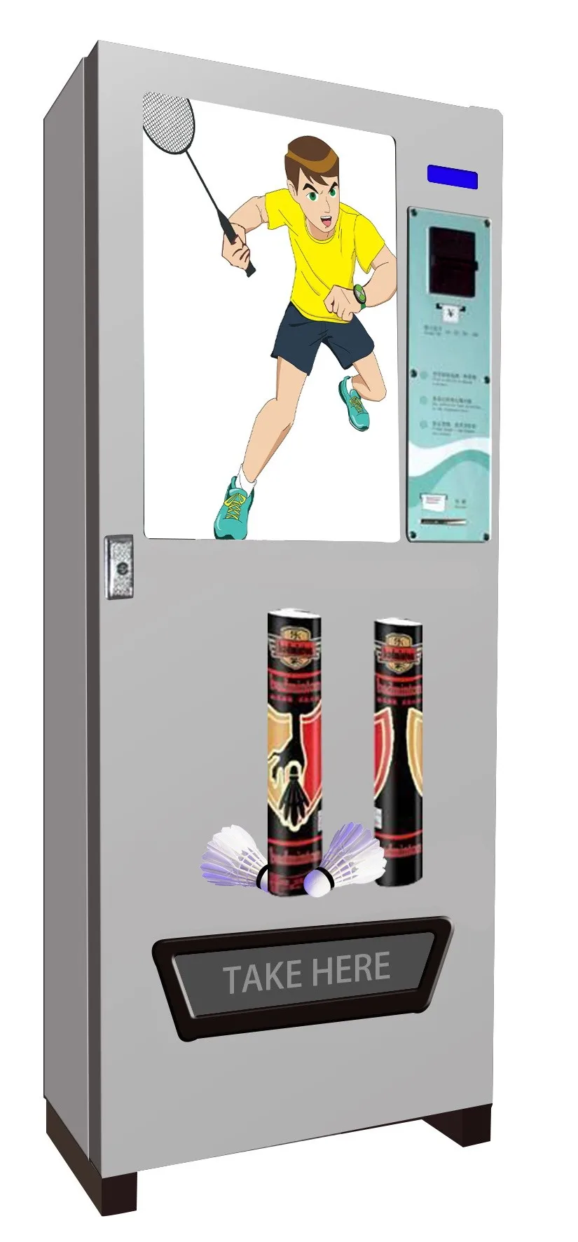 Gym Shuttlecock Vending Machine For Malaysia Buy Shuttlecock Vending