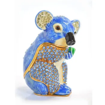 Australian Luxruy Koala Metal Decorative Jewellery Gift Boxes Wholesale