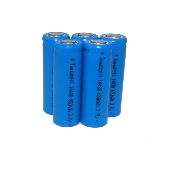 Factory 3.7v Icr 14430 Li-ion Rechargeable Battery For Solar Garden ...