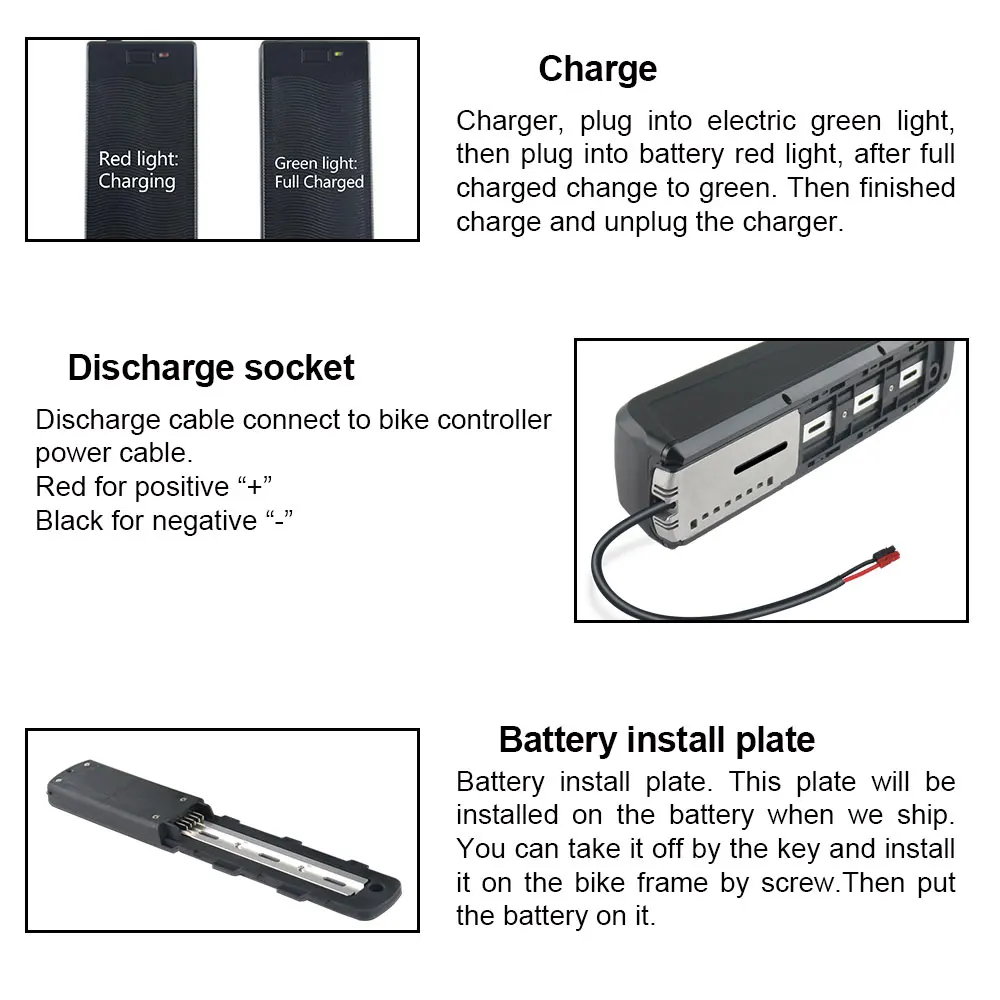 wholesale customized 52v 14ah super power hailong style lithium battery for electric bicycle