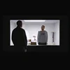 Hidden Television Mirror Half Silvered See-through Decorative Two Way Mirror