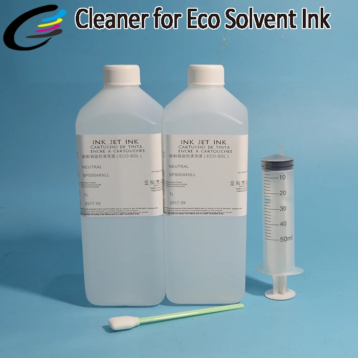 Eco Solvent Print Head Cleaning Solution For Espon Dx4 Dx5 Dx6 Dx7