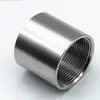 304/ 316 stainless steel pipe fitting 1/2" BSP/NPT female thread coupling
