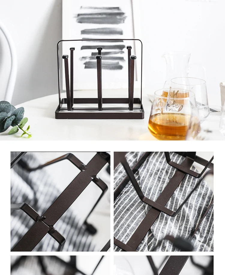 amazon coffee cup holder water glass mug metal storage rack