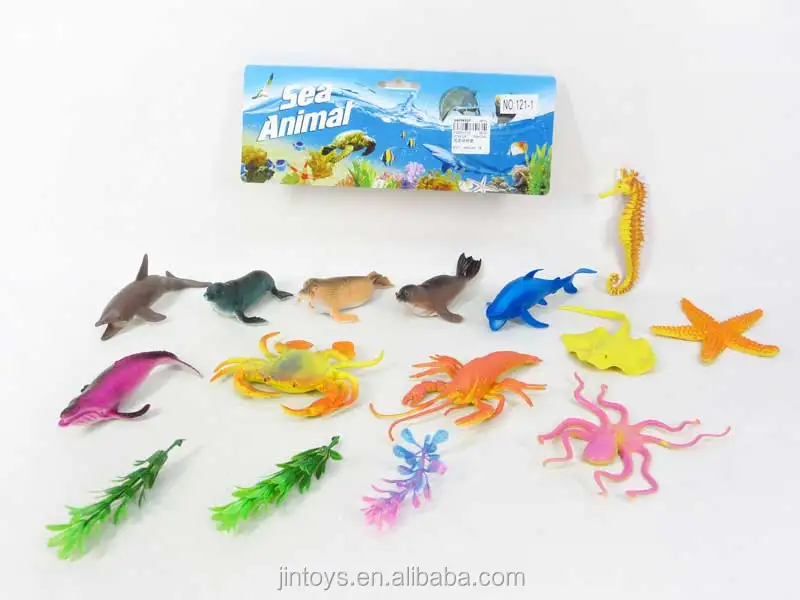 plastic sea animals toys