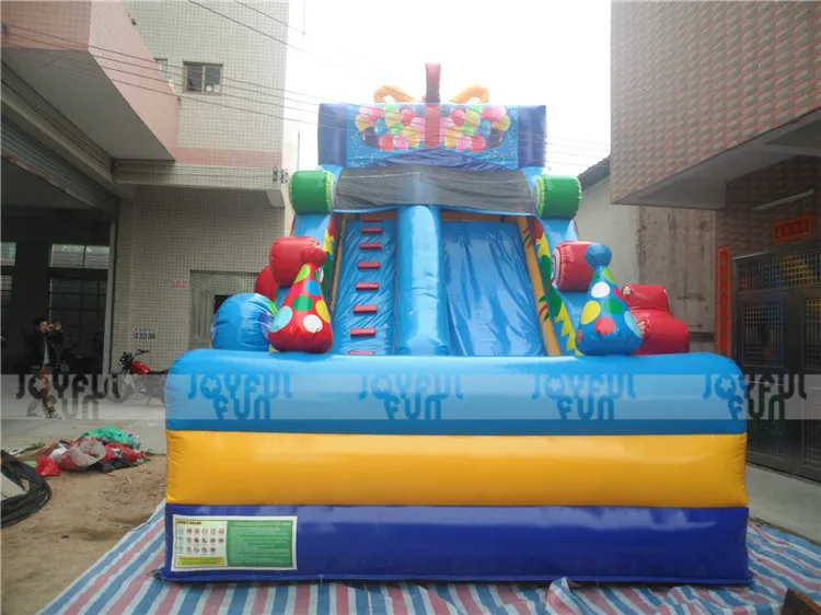 Inflatable Dry Slide