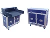 Midas M32 mixer flip over road flight case