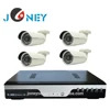 4pcs Weatherproof IR Camera and 4ch Hybrid dvr cctv security camera system