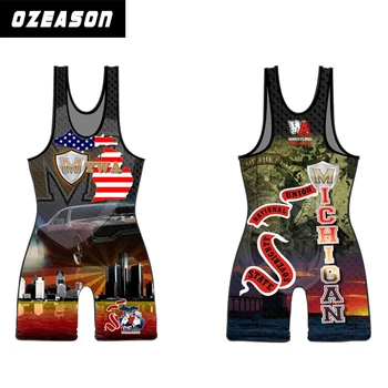 custom pro wrestling singlets