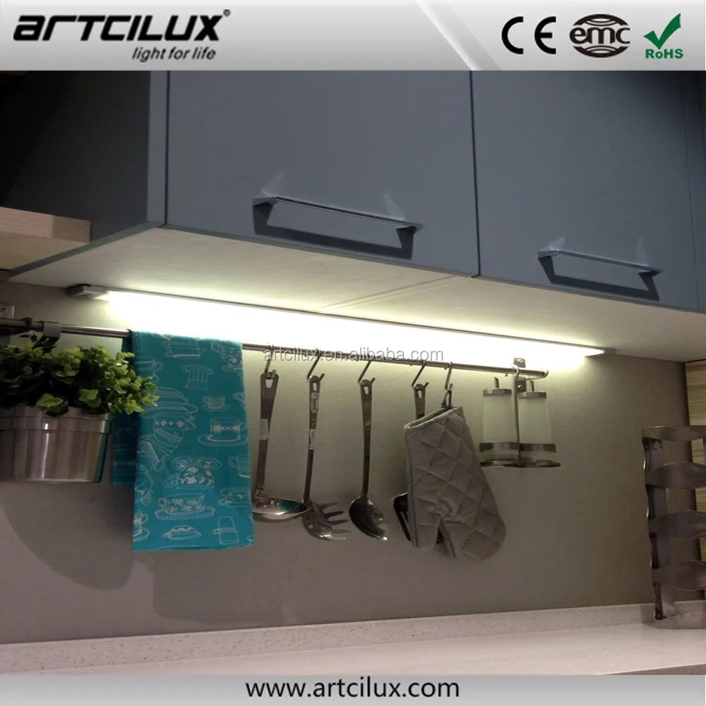 Fluorescent Light Fixture Led Ir Sensor Under Kitchen Cabinet