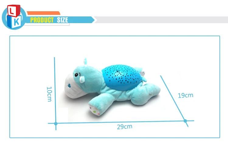 blue hippo plush toy