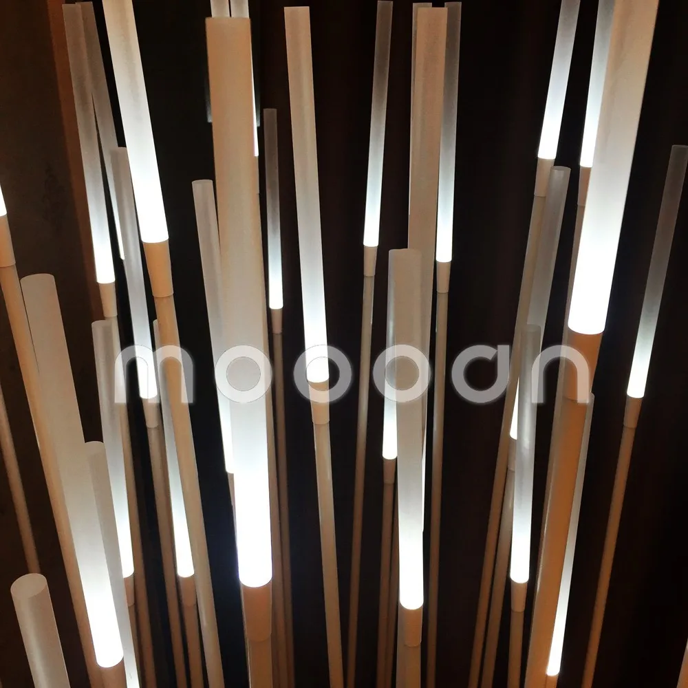 Moderne luxe waterdichte witte carbon riet 1wx35 vloer decoratieve ...