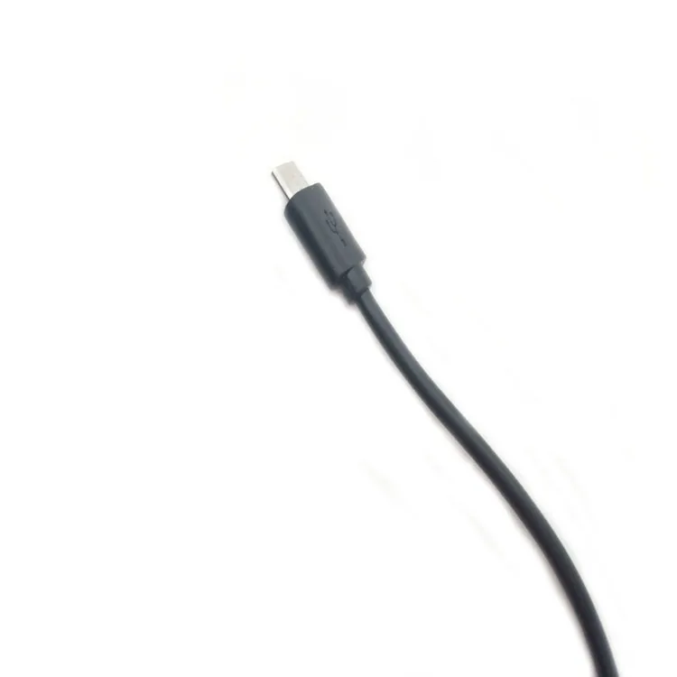 1m black PVC material usb 2.0 micro charger data cable - ANKUX.COM
