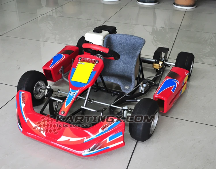 4 Wheel One Seat Chain Drive Kids Gas Go Kart Racing Go Kart Mini