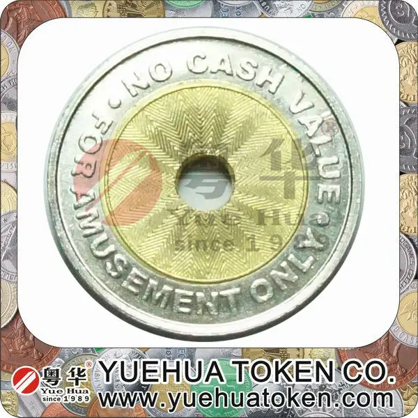 Wholesales Bi-metal Token.jpg