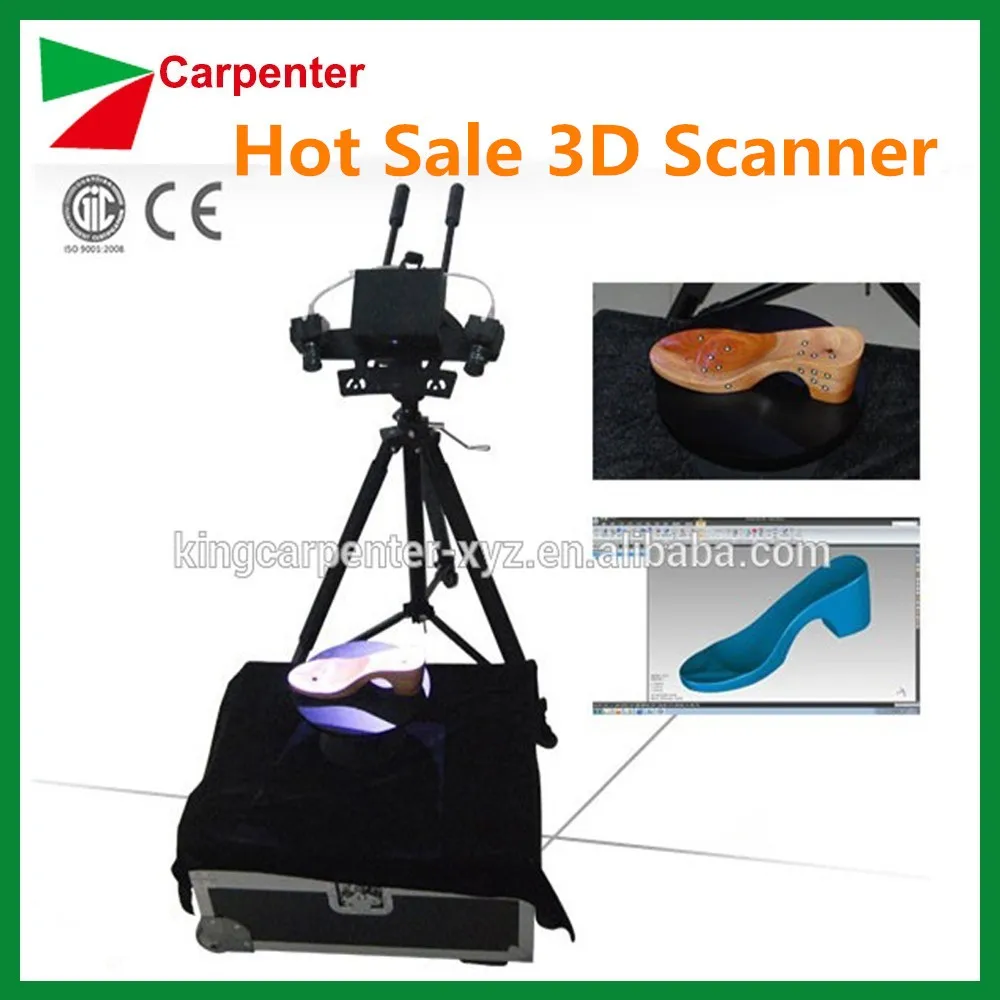high precision 3d scanner for cnc machine drawing design