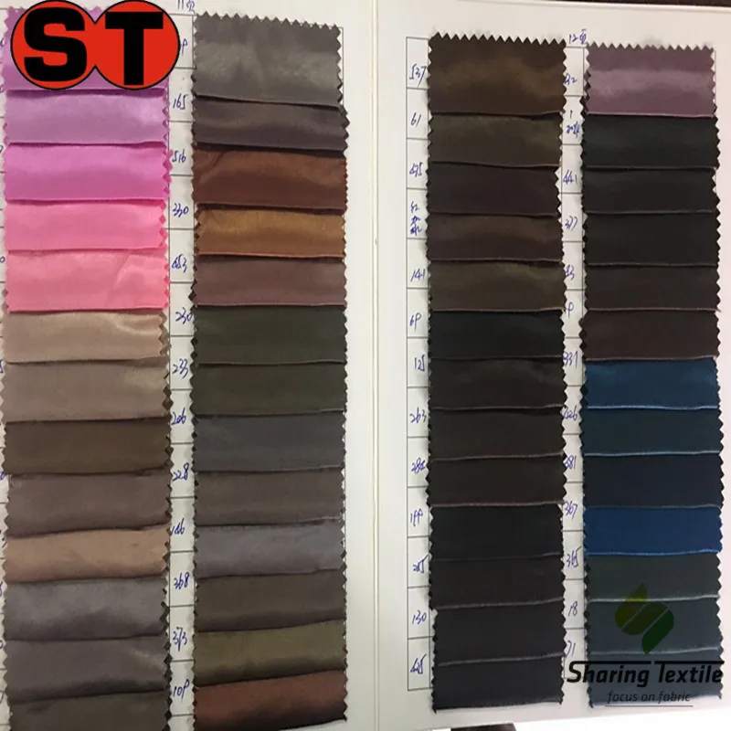 Stock 364 Colors 50d75d Shinny Satin Fabricpolyest